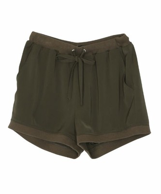 【FLOVE】ジョーゼット×リブショートパンツ