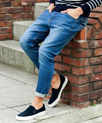 【WEB限定】by ∴ デニム スキニー アンクルパンツ