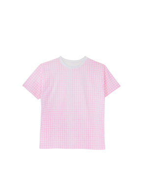 gingham T-shirt