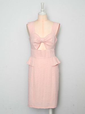 バストリボンジャンパースカート