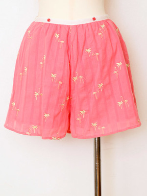 フラミンゴ&パームキュロット