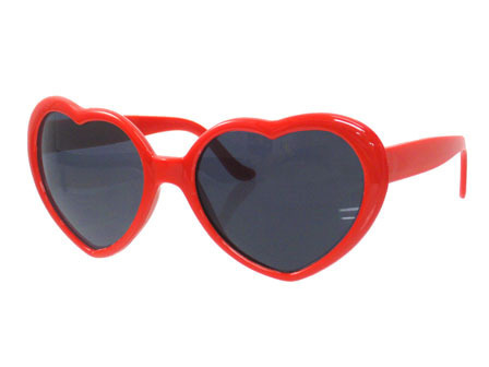 ハートサングラス