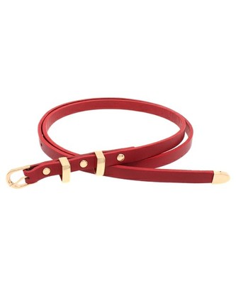 レザー細ベルト