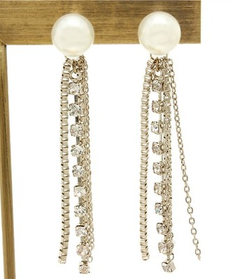 【BLISS POINT】フリンジチェーンピアス