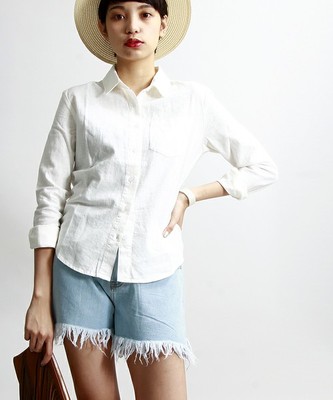 【WEGO】デニムフリンジショートパンツ