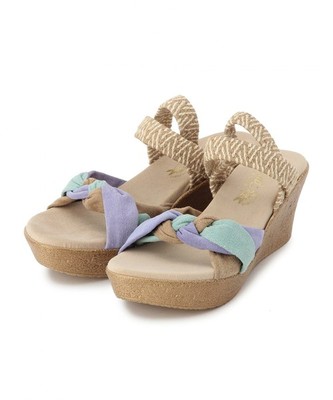 【BEAUTY&YOUTH】ISLAND SLIPPER別注 HANAI　ウエッジサンダル