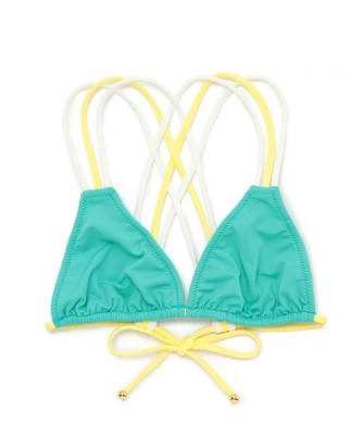 Lepidos ソリッドバックXストラップ トライアングルトップ