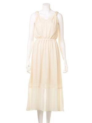 【Lily Brown】カットマキシワンピース