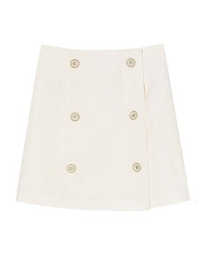 【EGOIST】フロント釦トラペーズSK