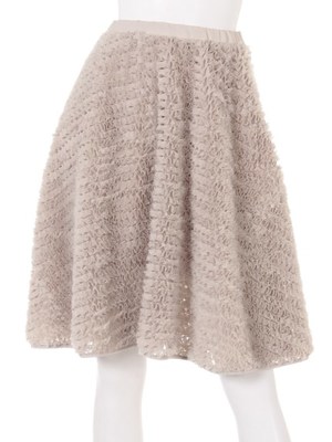 シフォンフリルスカート