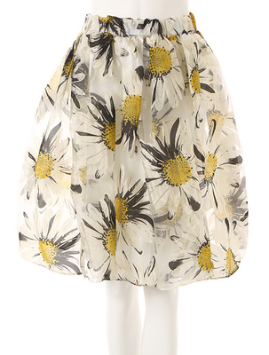 （fifth）ビッグマーガレットフレアスカート