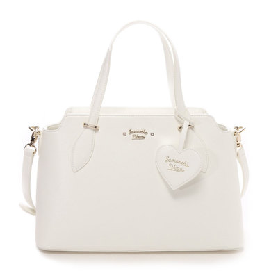サマンサベガ ハートミラーチャーム付バッグ 大