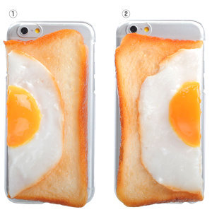 目玉焼きトーストiPhoneケース