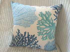 ボラボラ島のコーラルクッション