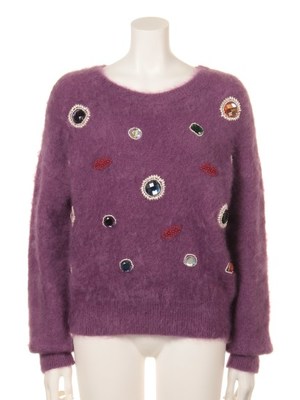 カラフルビジュ―ニットプル