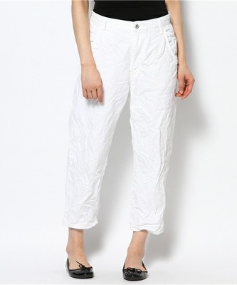 ◎10OZしわ加工デニム9分丈PT