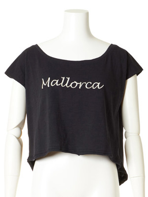 ロゴ刺繍Tシャツ