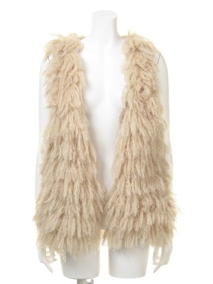 snidel (スナイデル)  ニットファーベスト