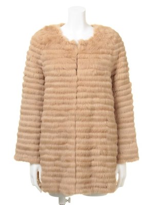 snidel (スナイデル)  ノーカラーファーコート