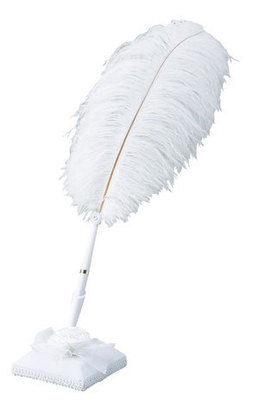 Kiratto/キラット　羽ペン＆ペンスタンド