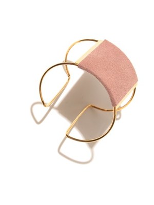 snidel (スナイデル)  フェイクレザーバングル