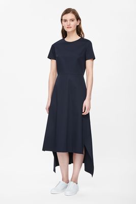 GRADUATED COTTON DRESS