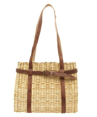 スクエアショルダーバスケット