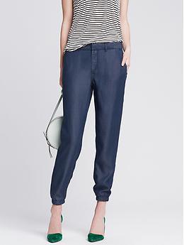 デニム ソフトパンツ