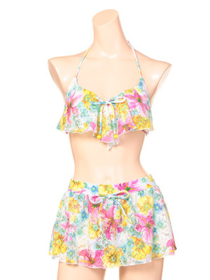 Swimwear Collection (スイムウェアコレクション)  【Sweet Flavor】リリーレースプリント