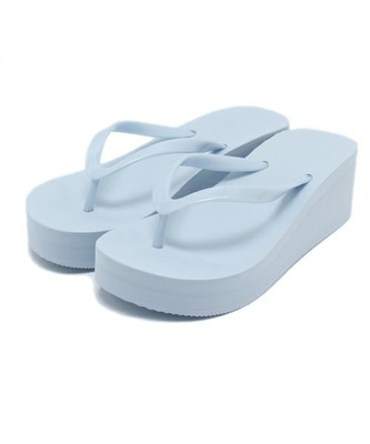 シンプルプラットフォームビーチサンダル