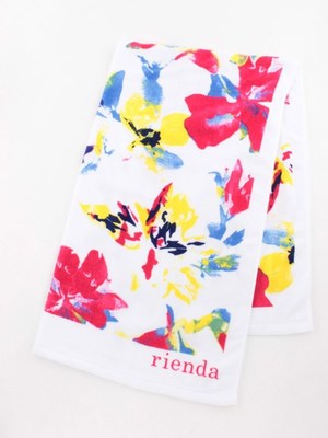 rienda (リエンダ)  Artflowerビーチタオル