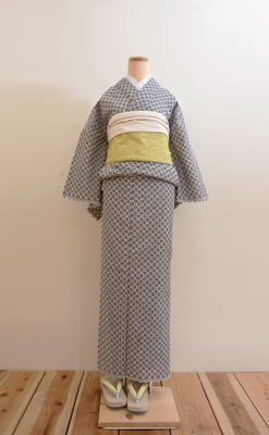 レースのひとえ着物