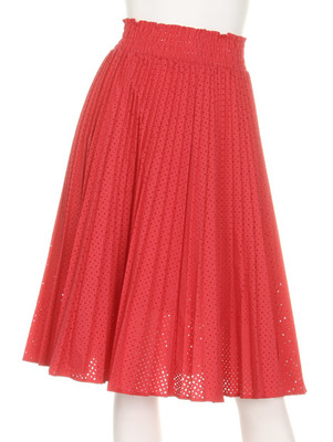 snidel (スナイデル)  パンチングプリーツスカート