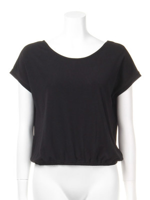 Lily Brown (リリーブラウン)  バックオープンTシャツ