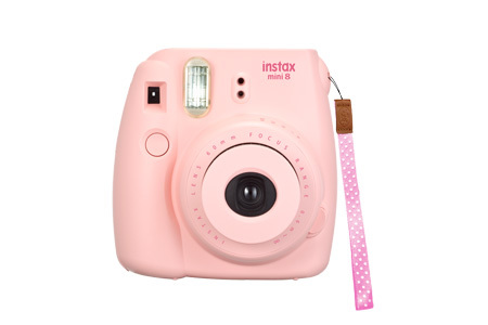 “チェキ” instax mini 8 ピンク