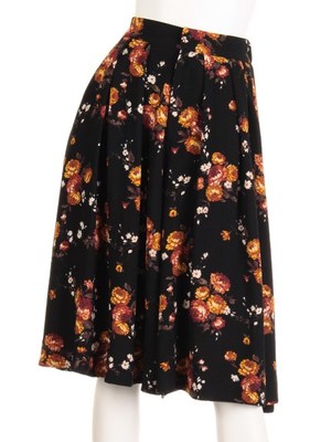 snidel (スナイデル)  ボタニカルフラワースカートガウチョ