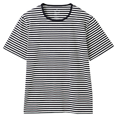 オーガニックコットン天竺ボーダー半袖Ｔシャツ
