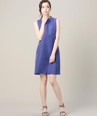 ROSE BUD COUPLES ジャカードスリーブレスワンピース