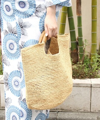 ラフィアバック大