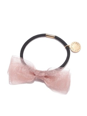 オーガンジーリボンヘアゴム