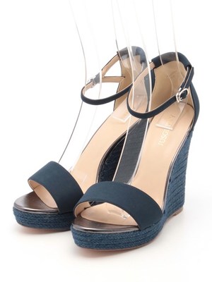 JUSGLITTY (ジャスグリッティー) ウエッジサンダル