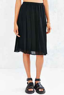 COPE Pleated Midi Skirt