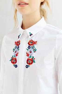 Sister Jane Floral Garland Blouse