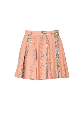 ブーケストライプタックスカート