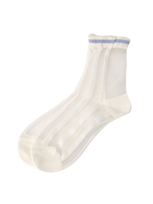 ラインシースルーソックス