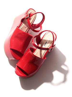 snidel (スナイデル) ウエッジソールサンダル