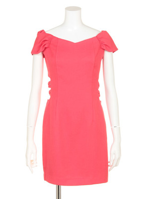 Lily Brown (リリーブラウン) サイドオープンクロスワンピース