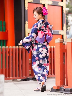 チョウ/浴衣4点SET