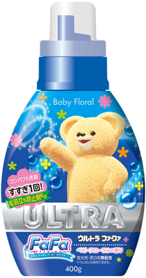 ウルトラファーファ　濃縮液体洗剤 ベビーフローラル 400g 本体
