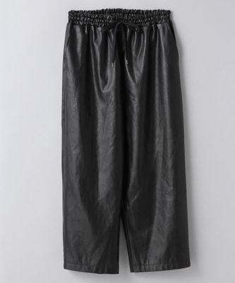 レザーライクガウチョパンツ